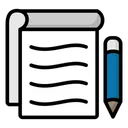 Free Notas Papel Documento Ícone