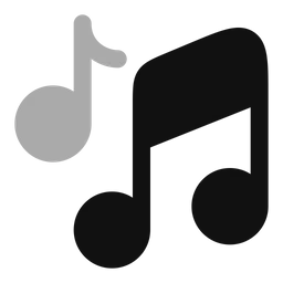 Free Notas musicais  Ícone