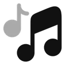 Free Notas musicales  Icono