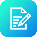 Free Note Pencile Memo Icon