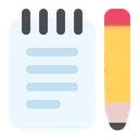 Free Notebook Note Stationery Icon