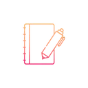 Free Notebook Pen Note Document Icon