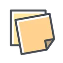 Free Notes Paper Memo Icon