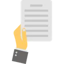 Free Archive Certificate Content Icon