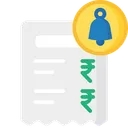 Free Notificación de factura  Icono