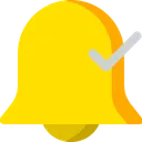 Free Bell Alarm Check Icon