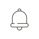 Free Message Notification Bell Symbol App Notification Icon
