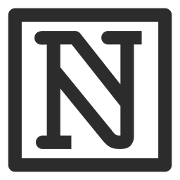 Free Notion Logo Icon