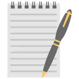 Free Notizblock  Symbol