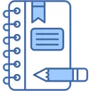 Free Notizbuch Schreiben Notizen Symbol