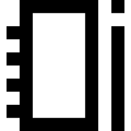 Free Notizbuch  Symbol