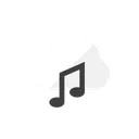 Free Nube Musica Icono