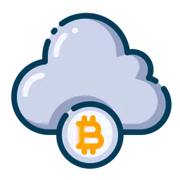 Free Nube de bitcoins  Icono