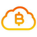 Free Nube de bitcoins  Icono