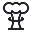 Free Nuclear Bomb Explosion Icon