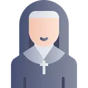 Free Nun  Icon