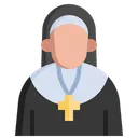 Free Nun  Icon