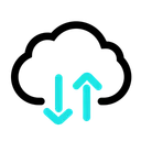 Free Nuvem Clima Armazenamento Icon