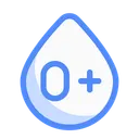 Free O Plus Blood Medical Treatment Icon