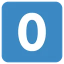 Free O Zero Digital Icon