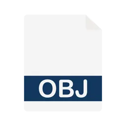 Free Obj File  Icon