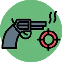 Free Objetivo Del Arma Municion Juego Icono