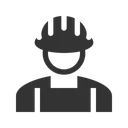 Free Trabajador De La Construccion Ingeniero Construccion Icono