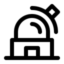 Free Observatorium Weltraum Teleskop Symbol