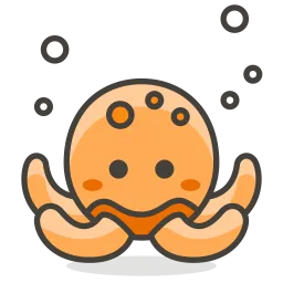 Free Octopus Emoji Icon