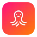 Free Octopus Sea Animal Icon