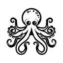 Free Octopus Animal Sea Icon