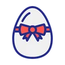 Free Oeuf Ruban Decorer Icon