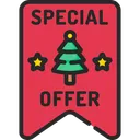 Free Oferta De Natal Cracha De Oferta Oferta Ícone