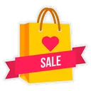 Free San Valentin Venta Oferta Icon