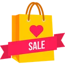 Free San Valentin Venta Oferta Icono