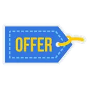 Free Offer Label Tag Icon
