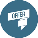 Free Offer Ribbon Discount Icon