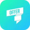 Free Offer Ribbon Sale Icon