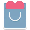 Free Offerta Regalo Segno Del Cuore Borsa Della Spesa Icon