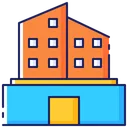 Free Office Business Building Icon