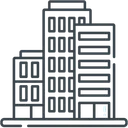 Free Office Building Building Architecture Icon