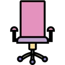 Free Office Chair Chair Revolving Chair Icon