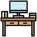 Free Office Desk  Icon
