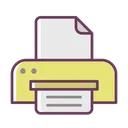 Free Office Stuff Print Icon