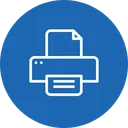 Free Office Stuff Print Icon