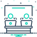 Free Office Workplace Working Office Icon