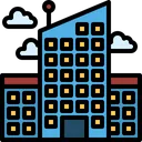 Free Officebuilding Business Work Icon