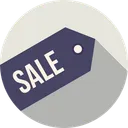 Free Offre Vente Etiquette Icône