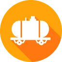 Free Oil Truck Delivery Icon