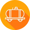 Free Oil Truck Delivery Icon